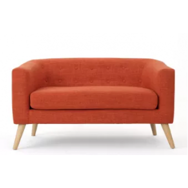 Bly Microfiber / Microsuede 56" Armless Loveseat